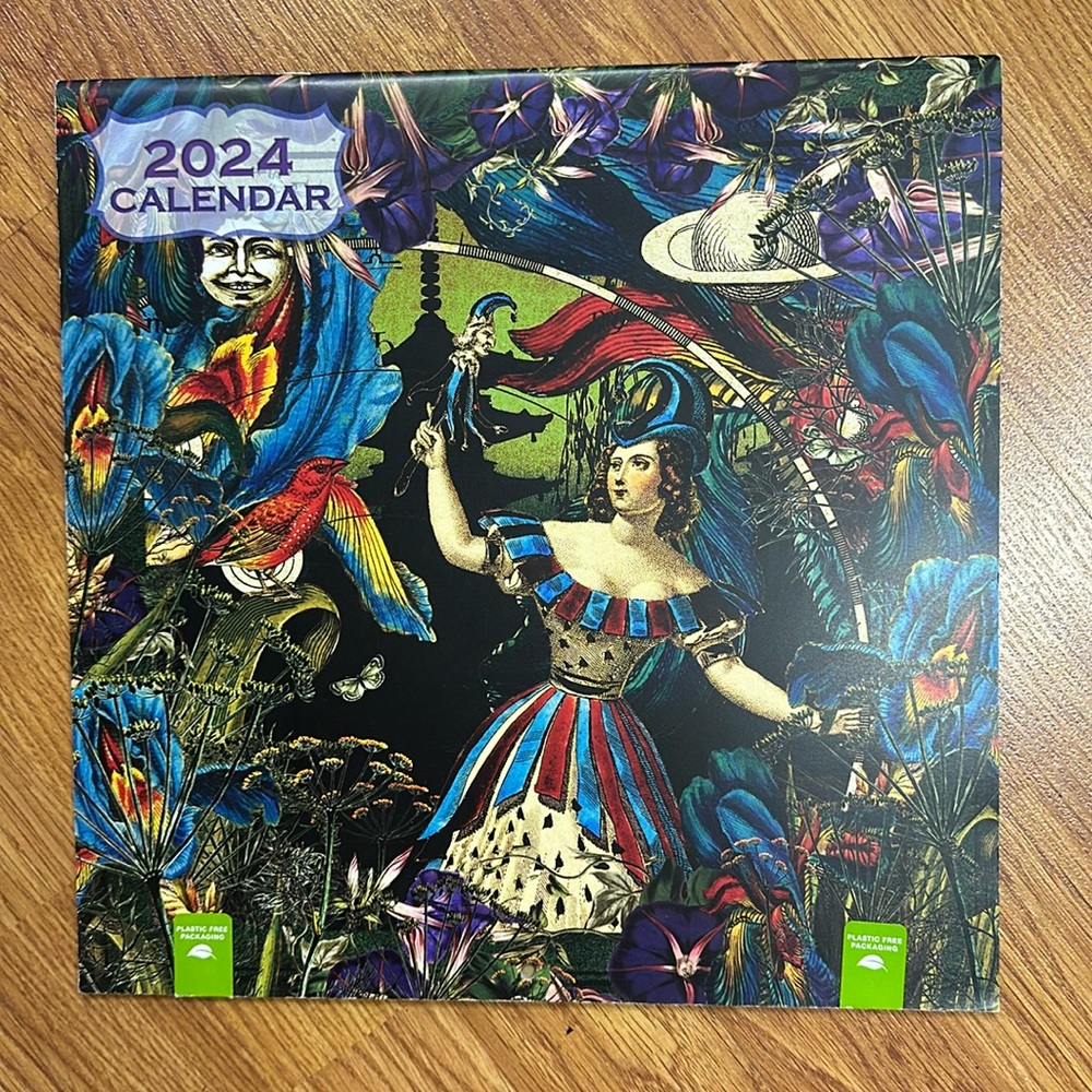 Brand new 2024 Claire Baker Curious Art Calendar